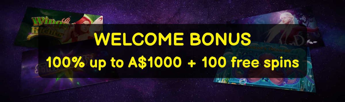 Ozwin Casino welcome bonus